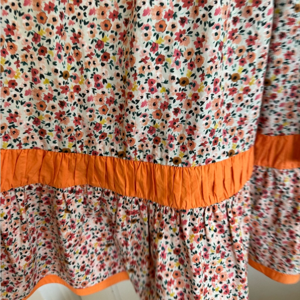 Silvia Tcherassi Pescali Off-Shoulder Floral Mini Dress Size small - Picture 8 of 11